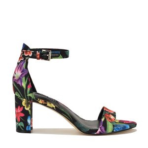 Pruce Ankle Strap Block Heel Sandals