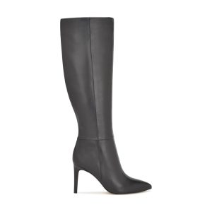 Richy Wide Calf Heeled Boots
