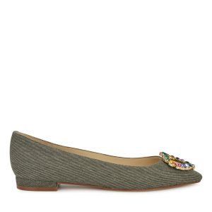 Hearts Pointy Toe Flats