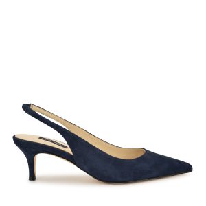 Nataly Leather Slingback Pumps