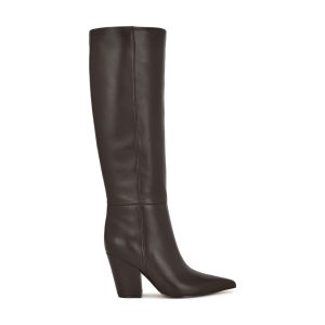 Adera Knee High Leather Boots